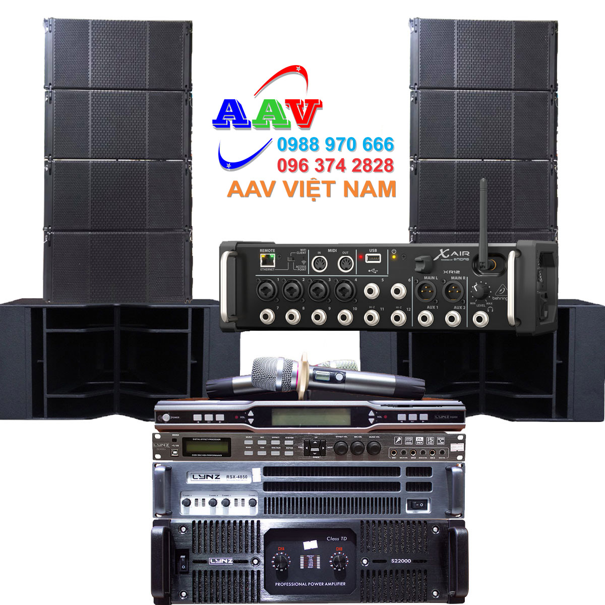 Dàn âm thanh hội trường tỉnh Hà Tĩnh